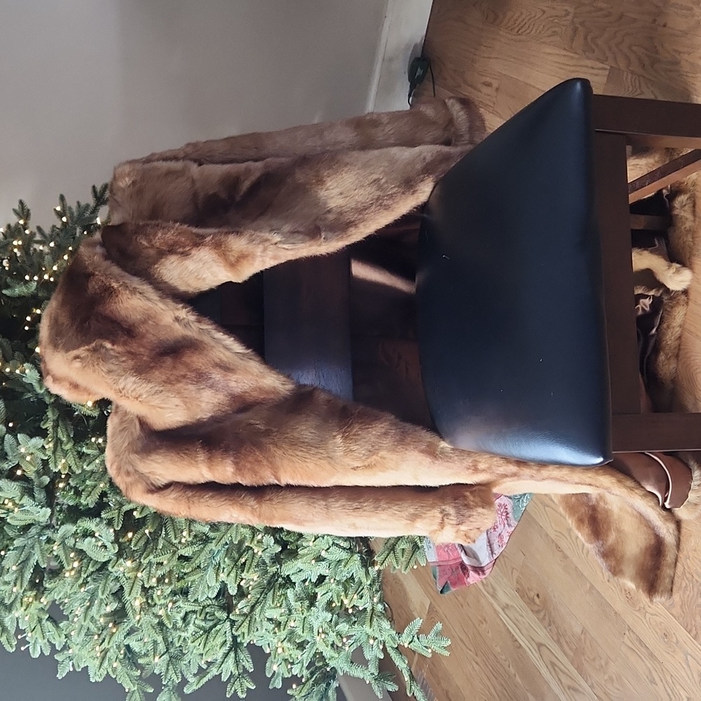 Dennis Basso Faux Fur Coat